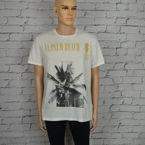 Mens All Saints Beach SS Crew graphic tee t-shirt